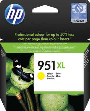 HP - Cartouche d'encre cn048ae 951xl jaune