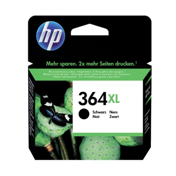 HP - Cartouche d'encre cn684ee 364xl noire