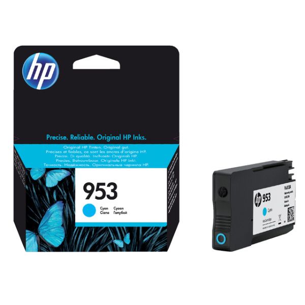 HP - Cartouche d'encre f6u12ae 953 bleue
