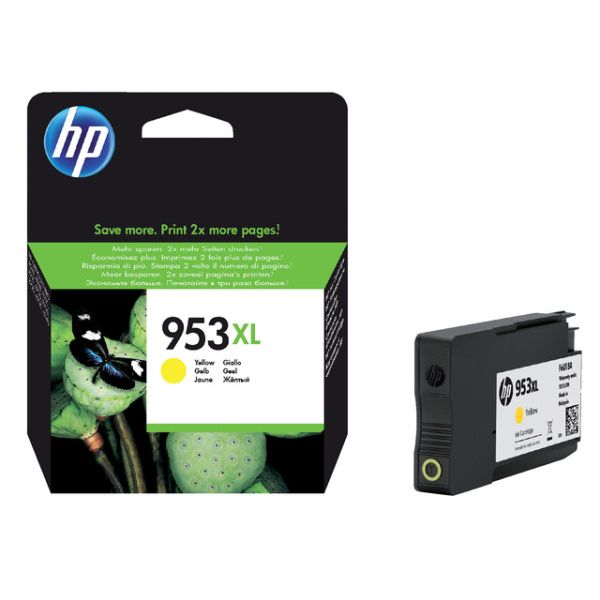 HP -  953XL originele high-capacity gele inktcartridge