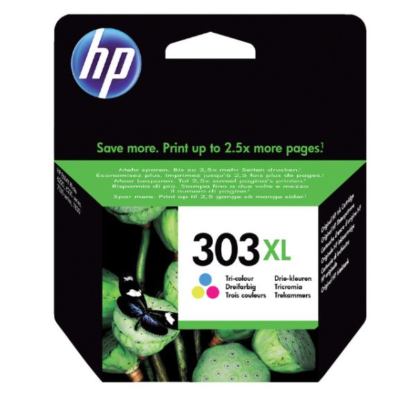 HP - Cartouche d'encre T6N03AE 303XL couleur