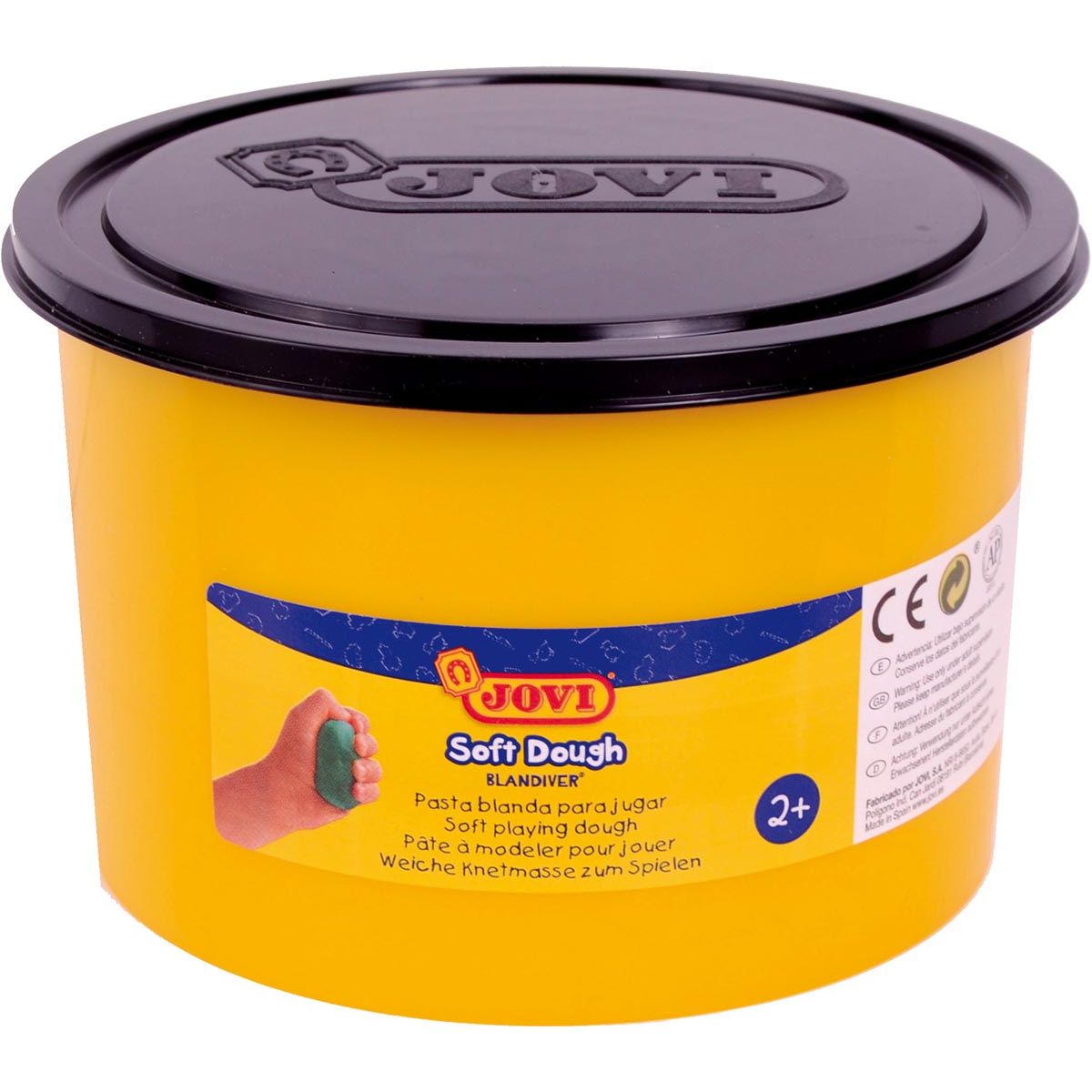 Jovi - pâte à modeler Soft Dough 460 g noire