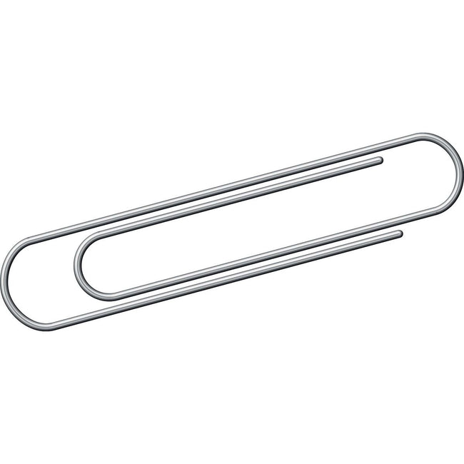 Kangaro - pinces à papier rondes 75 mm galvanisées, boîte de 100 pièces