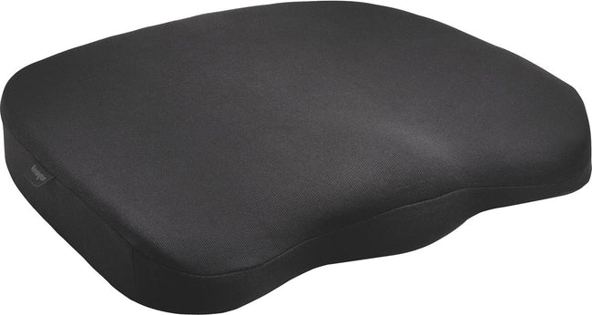 Kensington - ergonomisch stoelkussen uit Memory Foam, zwart