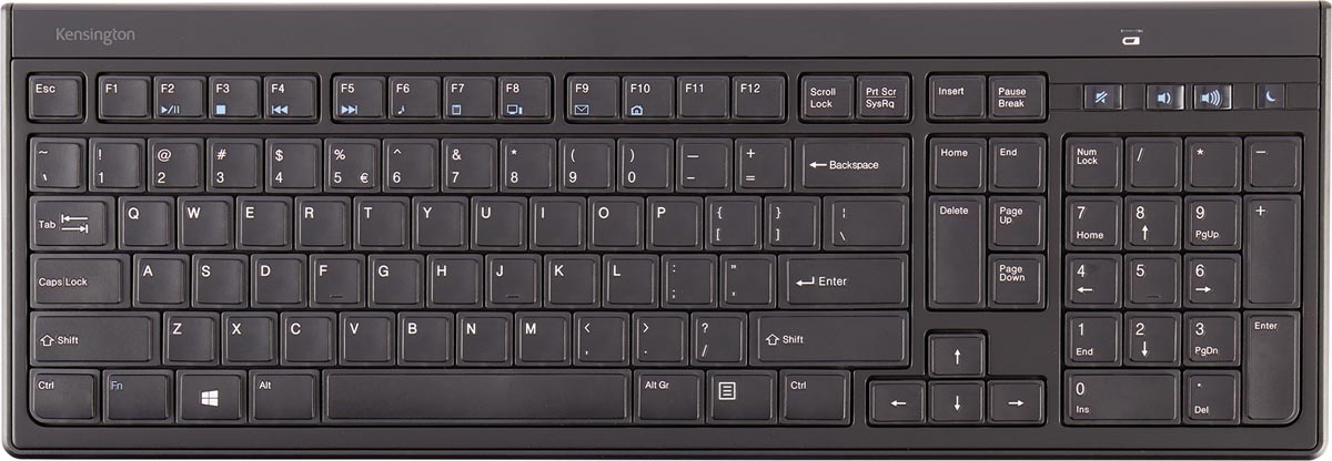 Kensington - Clavier plat ergonomique Advance Fit, azerty