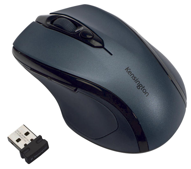 Souris sans fil de taille moyenne Kensington - Pro Fit, gris