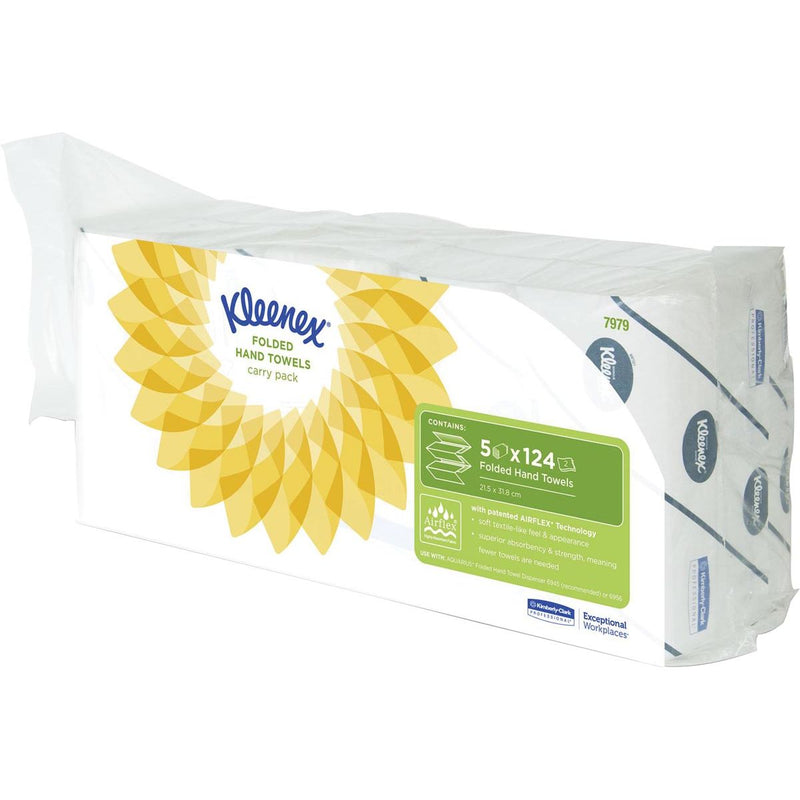 Kleenex - Serviette Ultra i-fold 2 couches 215x315mm 5x124 pièces 7979