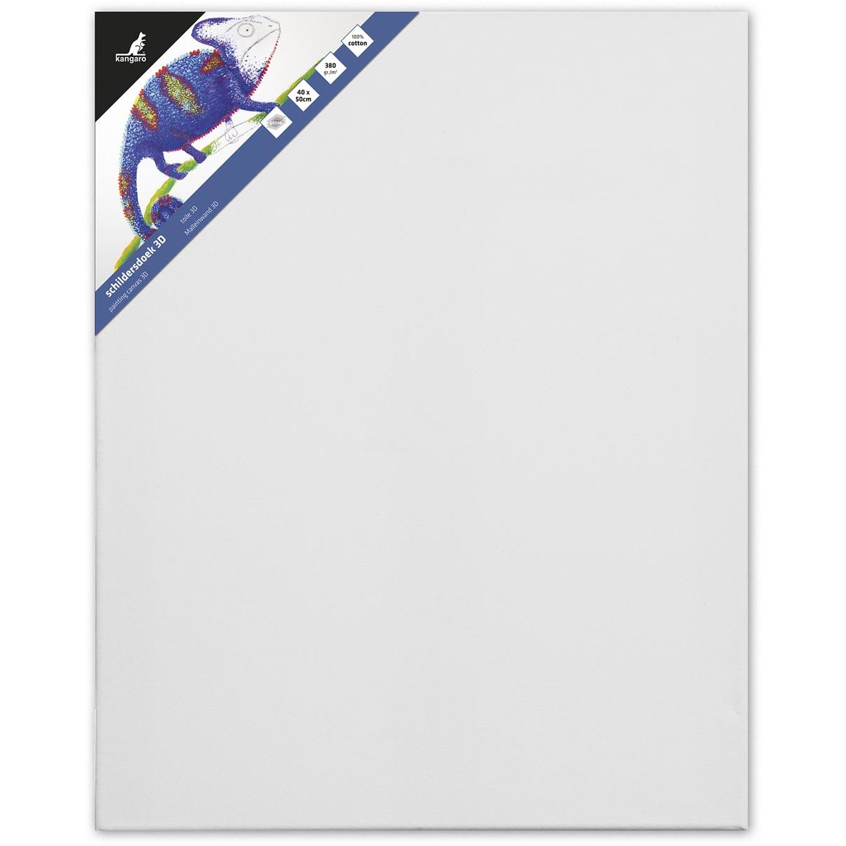 Kangaro -  bespannen spieraam 3D, ft 40 x 50 cm