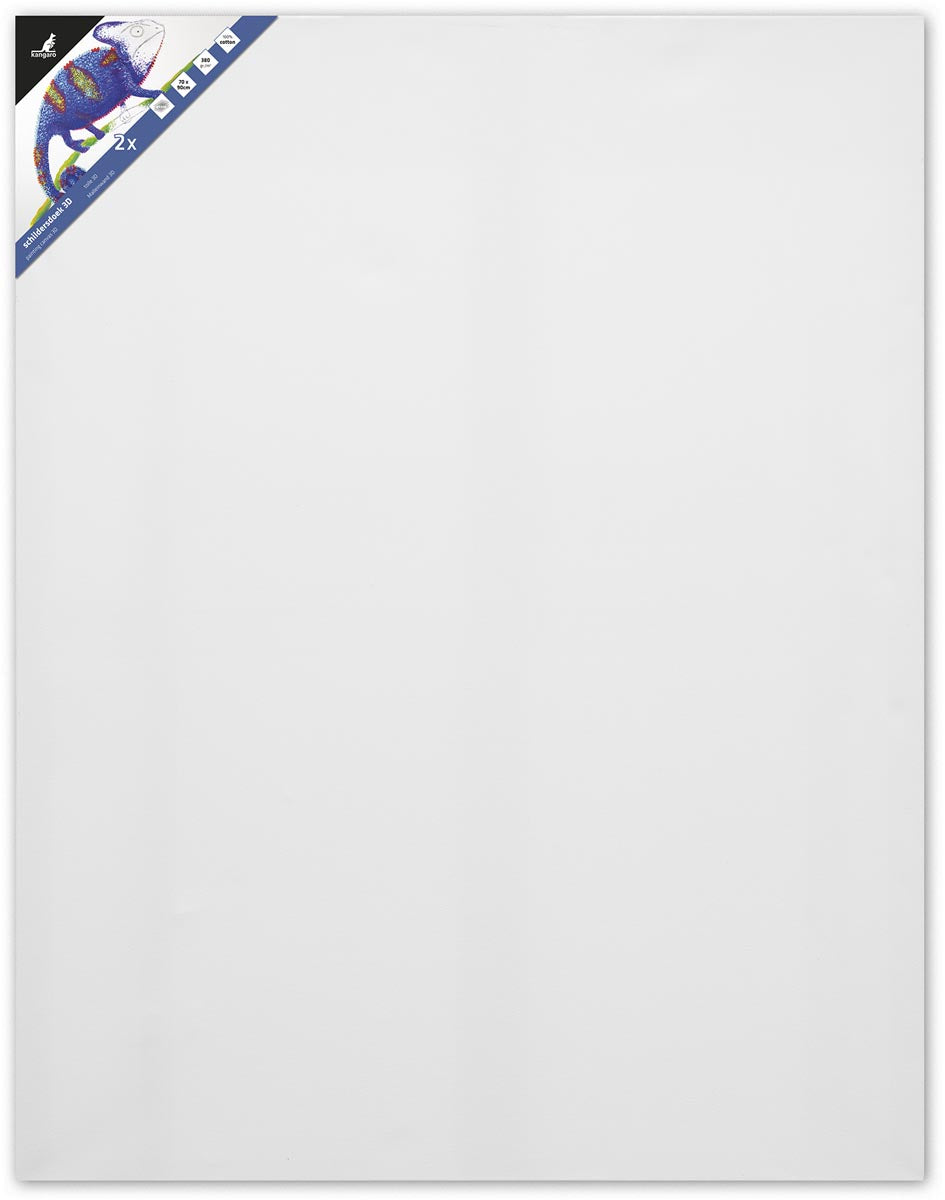 Kangaro - châssis tendu 3D, pi 70 x 90 cm, lot de 2 pièces