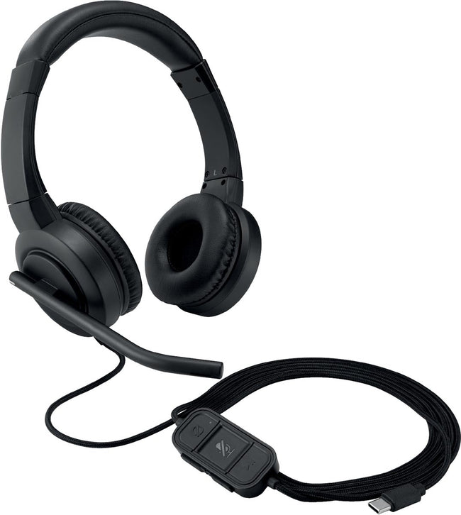 Kensington - USB-C Headset H1000, On-Ear, zwart