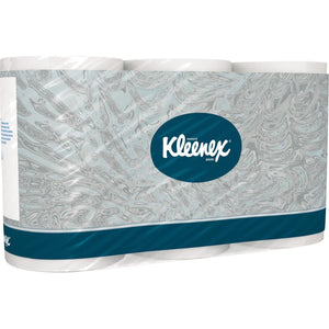 Kleenex -  toiletpapier, 3-laags, 350 vellen, pak van 6 rollen