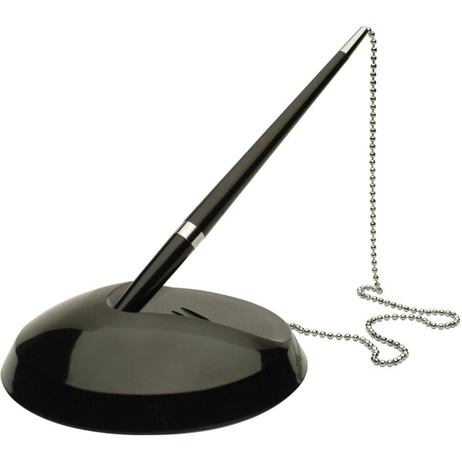 Q-CONNECT - Stylophore Q-CONNECT, noir, avec 3 recharges noires