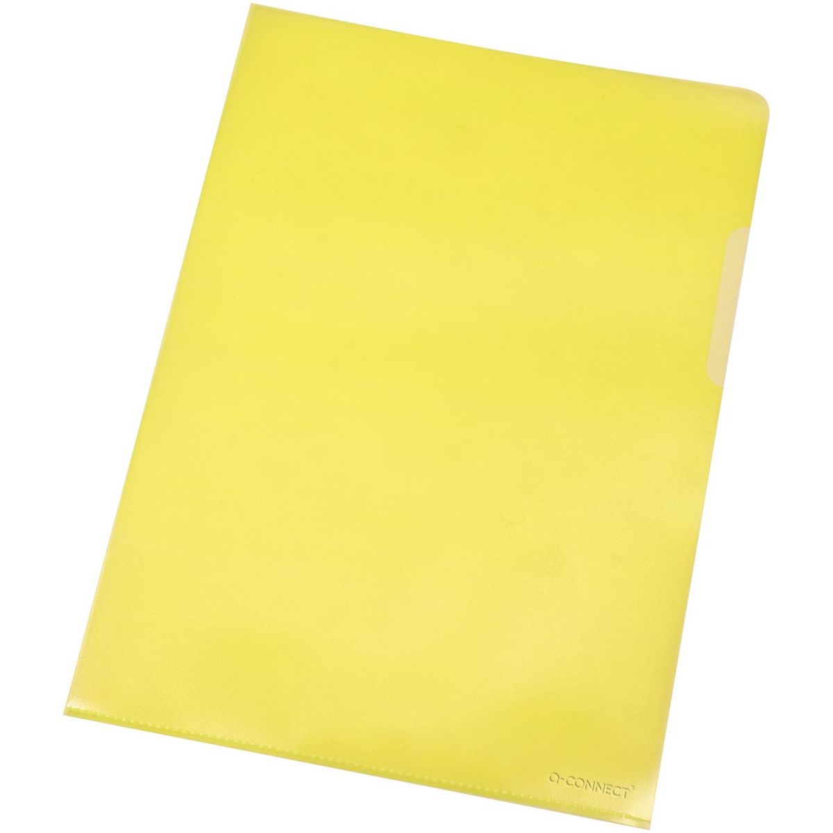 Q-Connect-Q-Connect L Fold Jaune 120 Micron Suit de 100 pièces