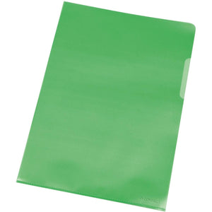 Q-CONNECT -   L-map groen 120 micron pak van 100 stuks