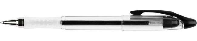 Q-CONNECT - Stylo à bille Delta, 0,4 mm, moyen noir