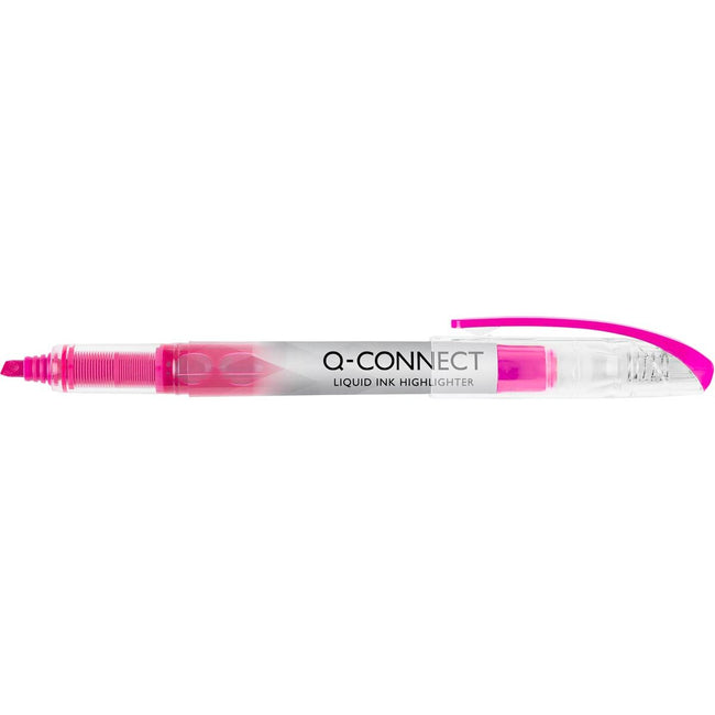 Q-CONNECT - Surligneur liquide, rose