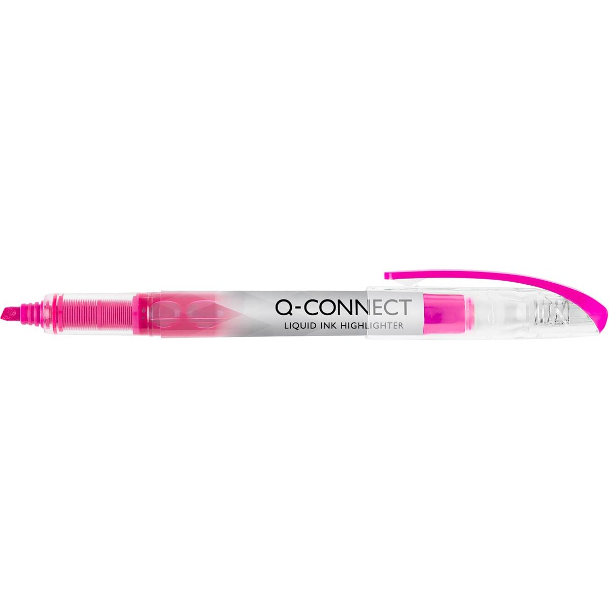 Q-CONNECT – Flüssiger Textmarker, rosa