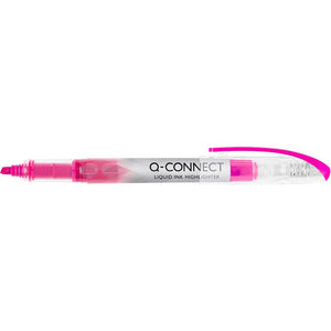 Q-CONNECT – Flüssiger Textmarker, rosa