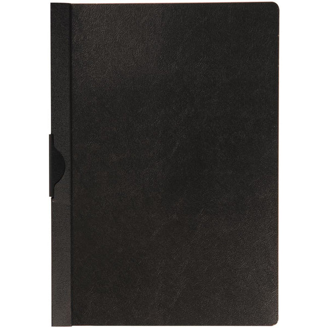 Q-CONNECT -   Klemmap metalenclip A4 30 vel Transparant zwart