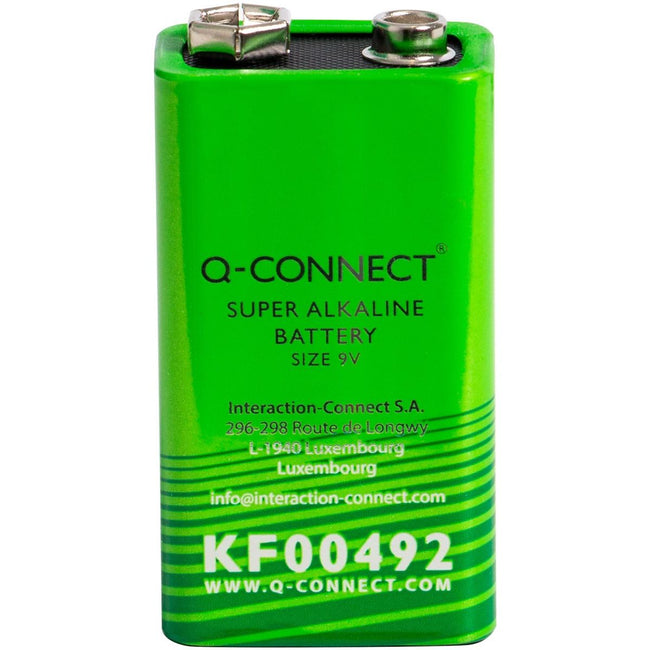 Q-CONNECT - pile, alcaline, E, 9V