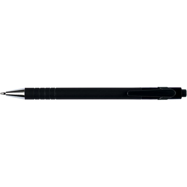 Q-CONNECT - stylo à bille Lambda, 0,5 mm, pointe moyenne, noir