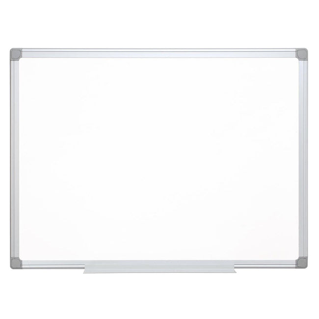 Q-CONNECT - tableau blanc, acier laqué, magnétique, 90 x 60 cm