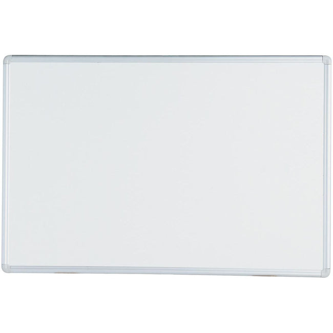 Q-CONNECT - tableau blanc, acier laqué, magnétique, 120 x 90 cm