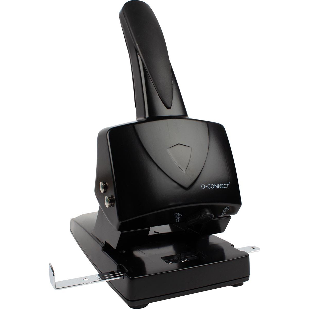 Q-CONNECT - Locher, 65 Blatt, schwarz