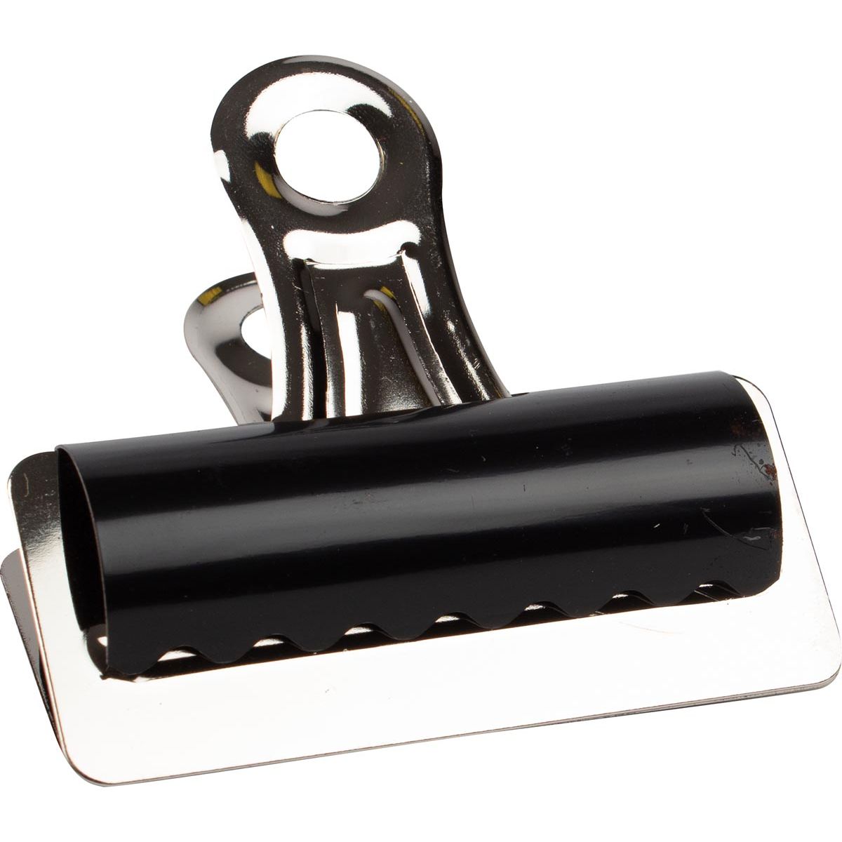 Q-CONNECT -   bulldogclip, zwart, 75 mm, doos van 10 stuks