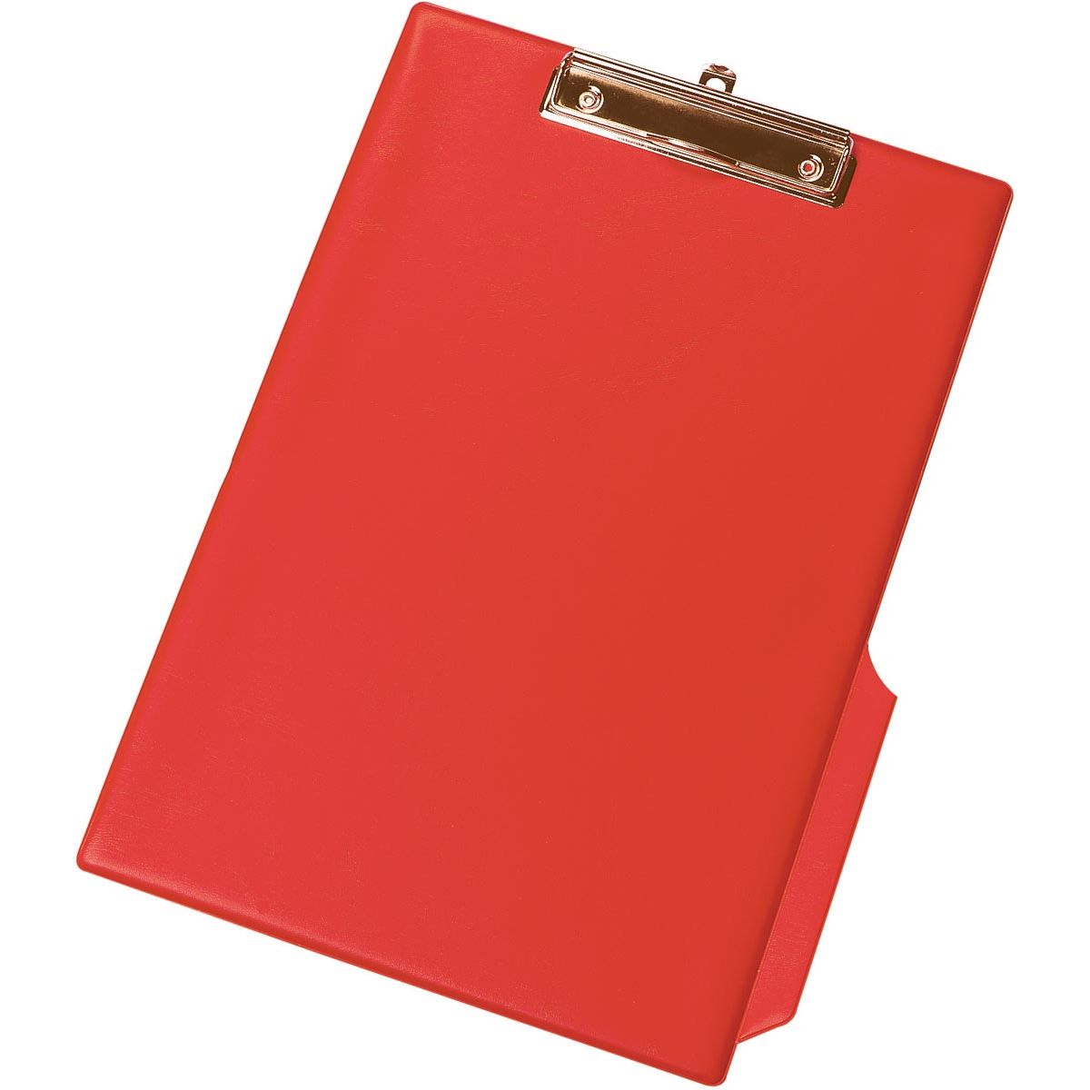 Plaque de serrage Q-Connect-Q-Connect, PVC, FT A4, rouge