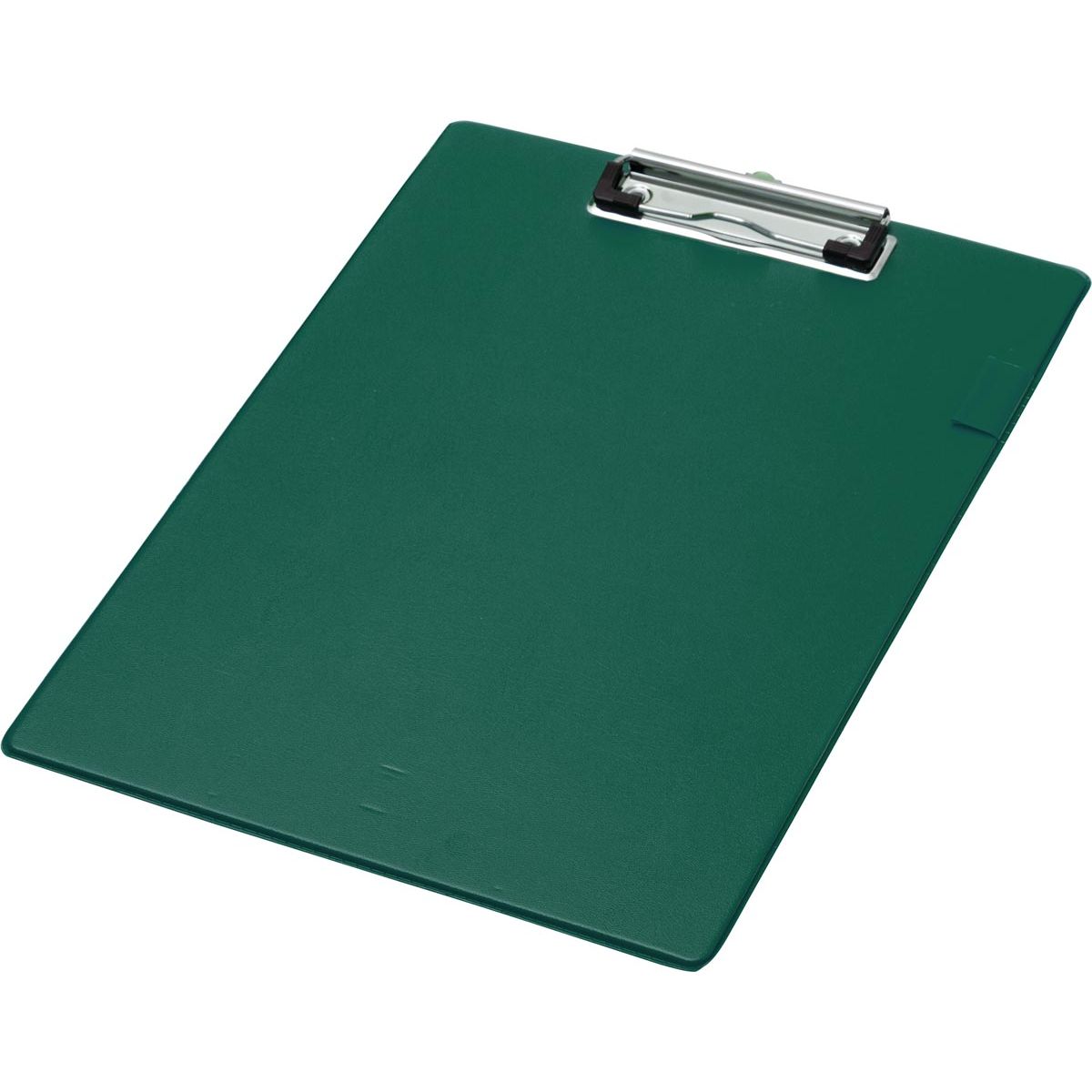 Q-CONNECT -   klemplaat, PP, ft A4, groen
