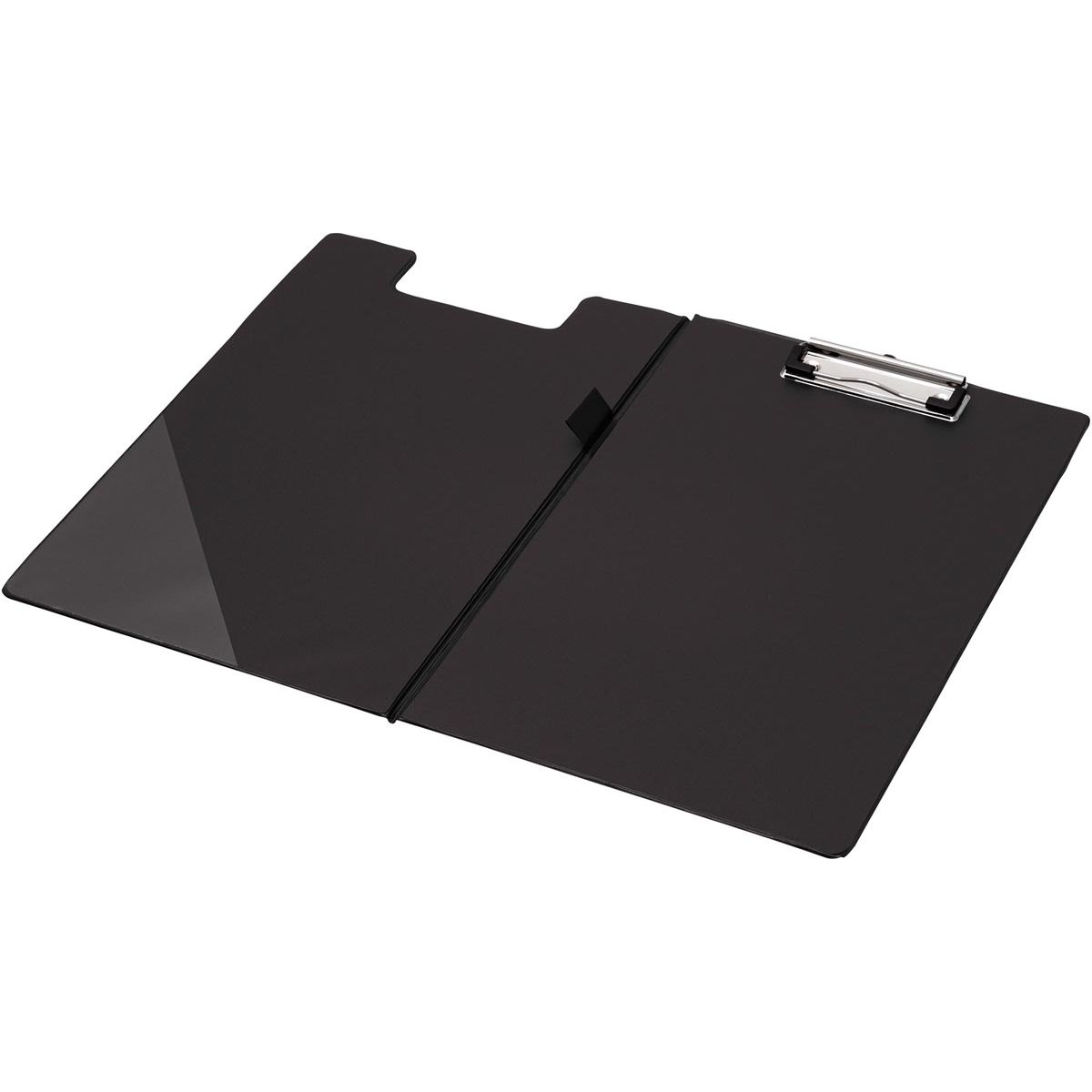 Q-CONNECT -   klemplaat, PP, ft A4, dubbel, zwart