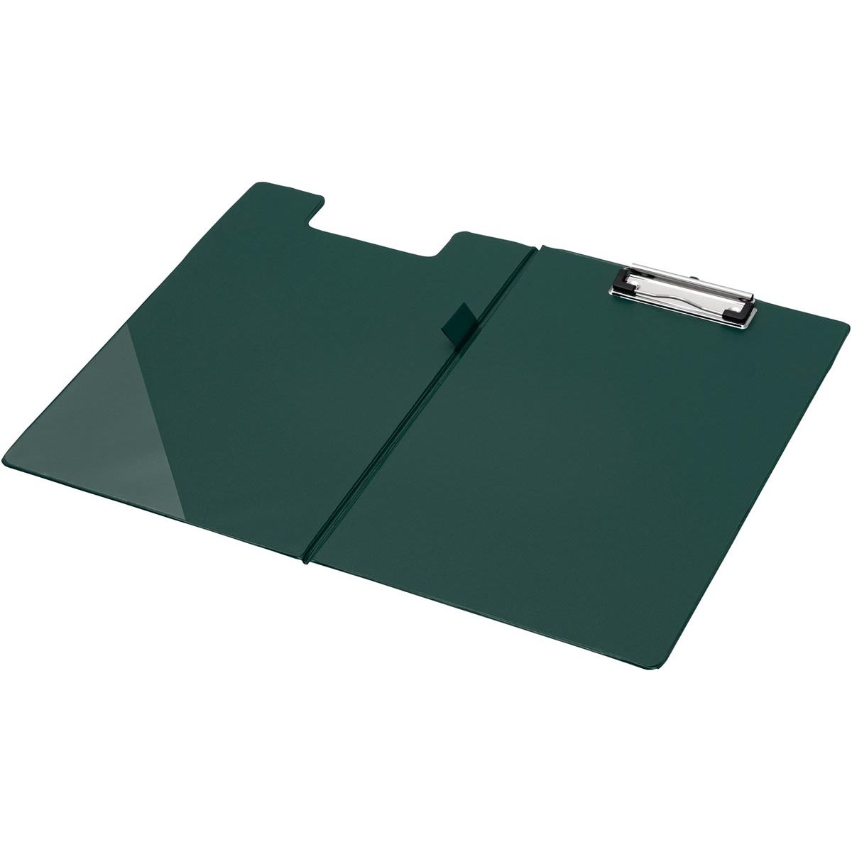 Q-CONNECT -   klemplaat, PP, ft A4, dubbel, groen