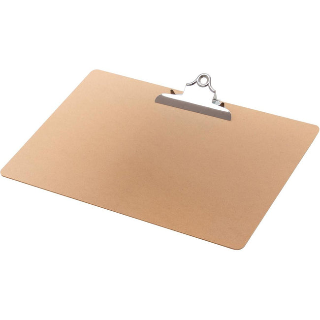 Q-CONNECT - plaque de serrage, carton dur, ft A3, paysage, marron