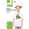 Q-CONNECT - Papier transfert pour T-Shirt, paquet de 10 feuilles