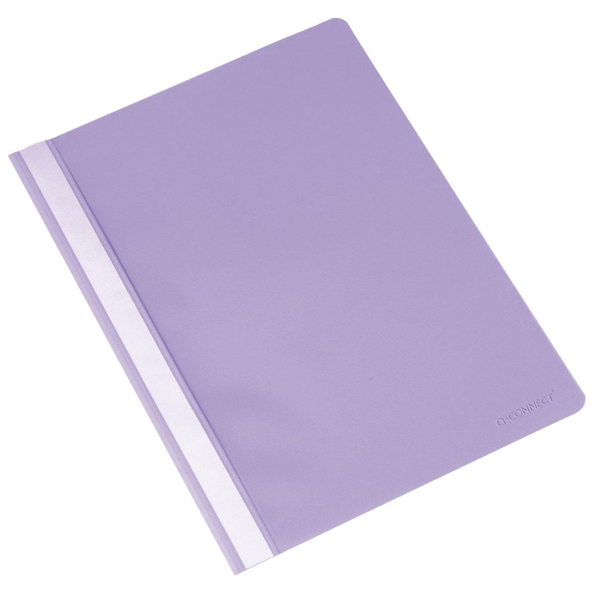 Q-CONNECT - dossier à fixation rapide, A4, violet