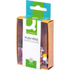Q-CONNECT -   prikbordspelden, doosje van 25 stuks, geassorteerde kleuren
