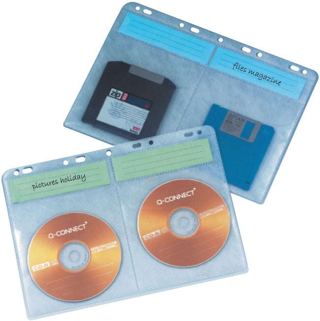 Q-CONNECT - Q-CONNECT CD hoes A4 PP 10 stuks