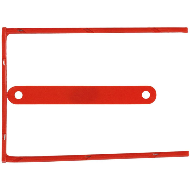 Q-CONNECT - Q-CONNECT archiefbinder D-clip, doos van 100 stuks, rood