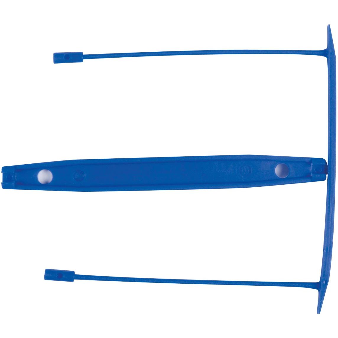 Q-CONNECT - Archivordner E-Clip, Karton à 100 Stück, blau