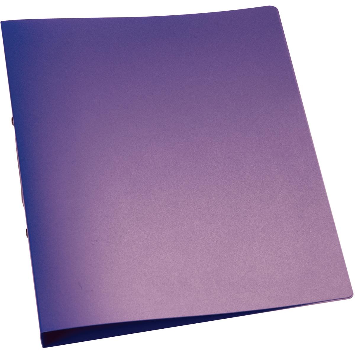 Q-CONNECT - classeur à anneaux, PP, 2 anneaux, 25 mm, violet transparent