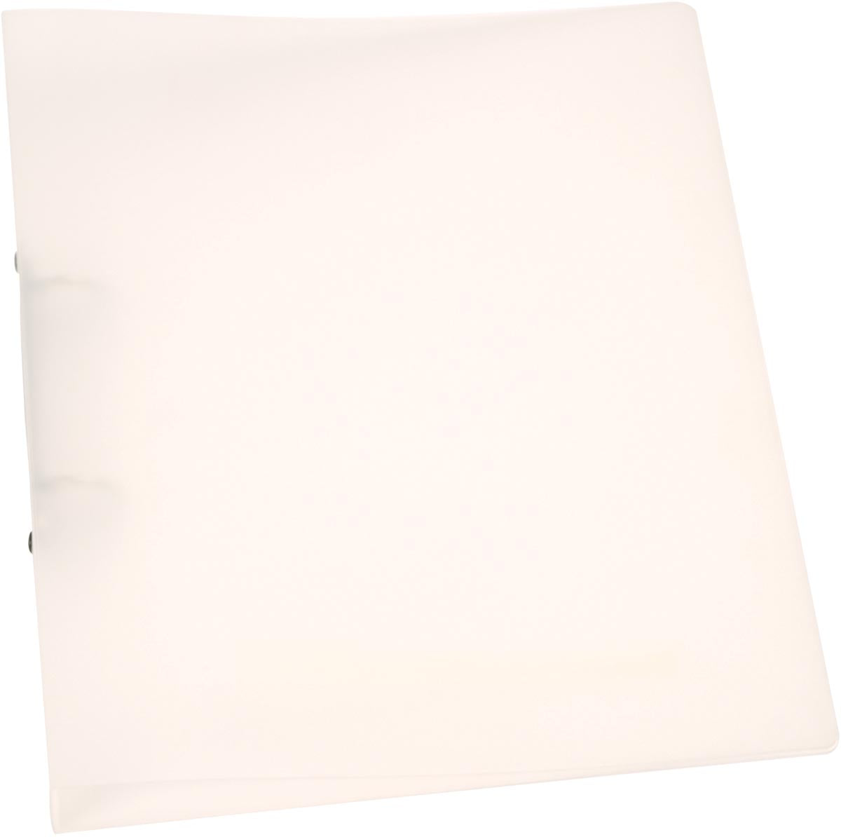 Q-CONNECT - Ringbuch, PP, 2 Ringe, 25 mm, transparent