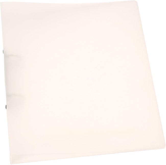 Q-CONNECT - classeur à anneaux, PP, 2 anneaux, 25 mm, transparent