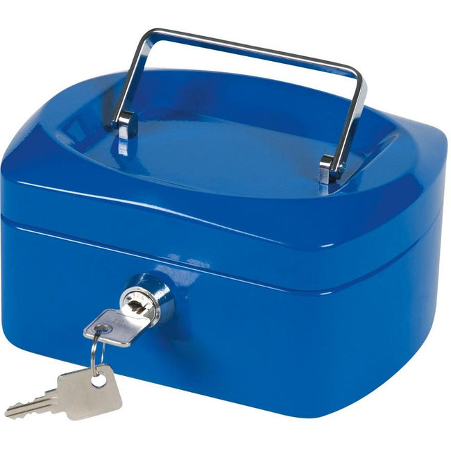 Q-CONNECT - caisse, 155 x 120 x 75 mm, bleu