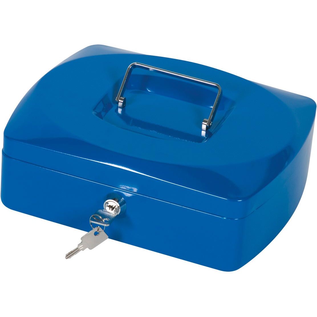 Q-CONNECT - caisse, 255 x 200 x 85 mm, bleu