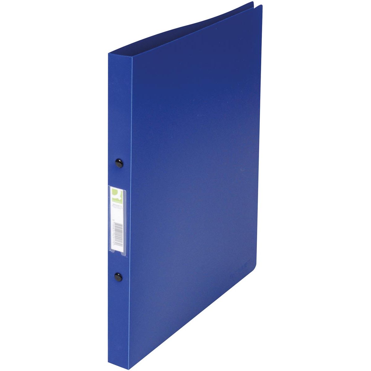 Q-CONNECT - classeur à anneaux, PP, 2 anneaux, 16 mm, bleu foncé