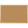 Q-CONNECT - tableau en liège avec cadre en bois 60 x 40 cm