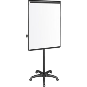 Q-CONNECT - Q-CONNECT Flipchart, magnetisch, 5 Rollen, schwarz