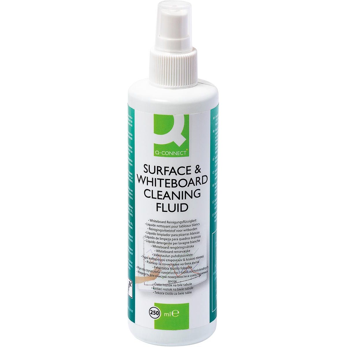 Q-CONNECT -   reinigingsspray voor whiteboards, 250 ml