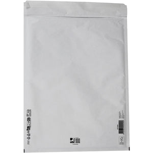 Q-CONNECT -   luchtkussenenveloppen, wit, 10-K, 370 x 480 mm, doos van 50 stuks